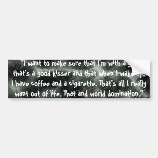 Coche . Orgapalooza - pegatina para el parachoques