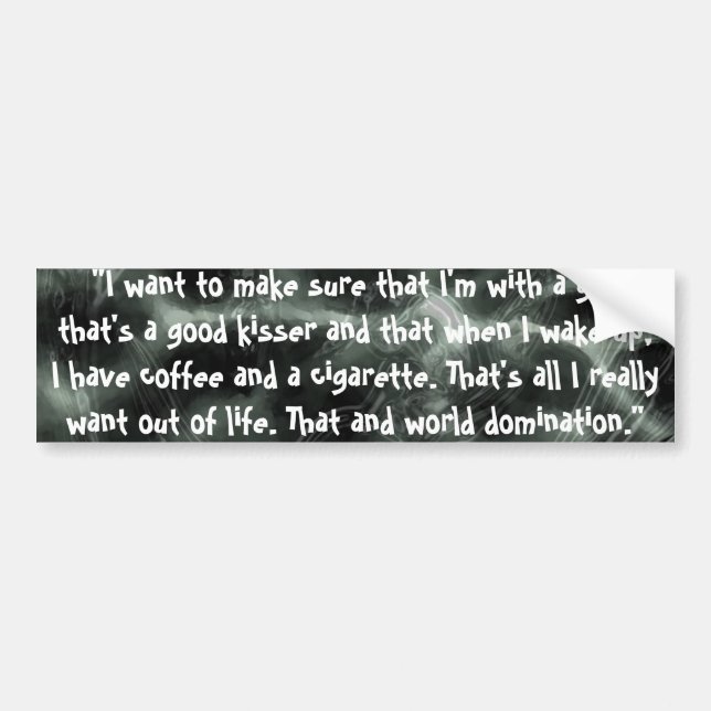 Coche . Orgapalooza - pegatina para el parachoques (Frente)