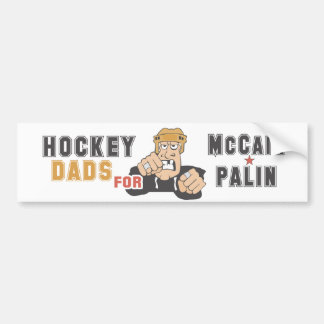 Coche Papás del hockey para la pegatina para el