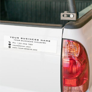 Coche Pegatina de parachoques personalizada para promoci