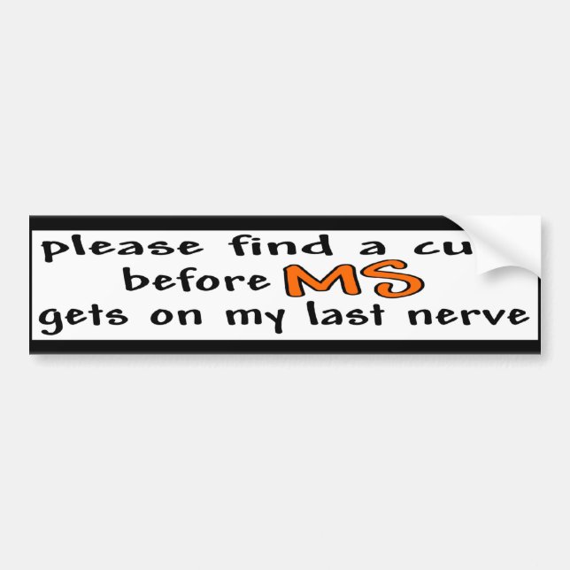 Coche Pegatina para el parachoques (Frente)