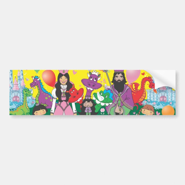 COCHE PEGATINA PARA EL PARACHOQUES (Frente)