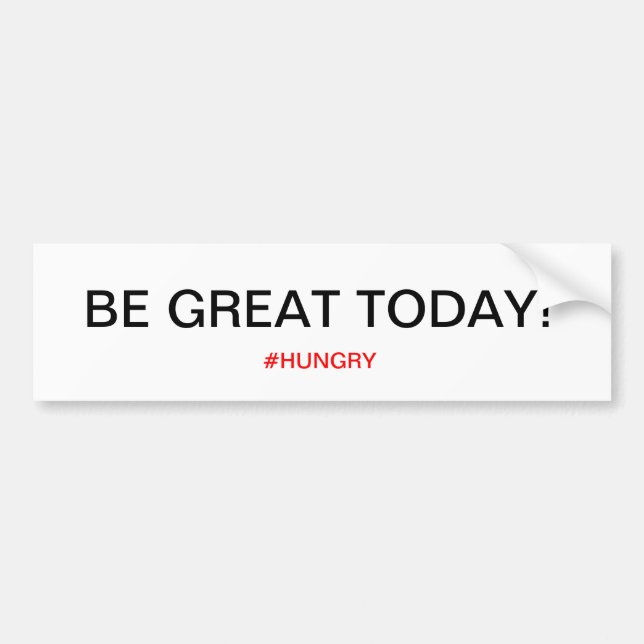 Coche pegatina para el parachoques (Frente)