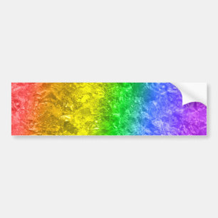 Coche Pegatina para el parachoques 01 del arco iris