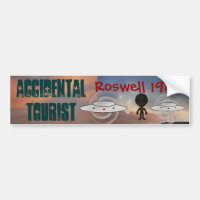 Pegatina para el parachoques 1947 de Roswell