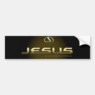 Coche Pegatina para el parachoques 1 de Jesús