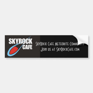 Coche pegatina para el parachoques 1 del skyrock
