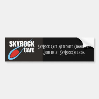 Coche pegatina para el parachoques 1 del skyrock