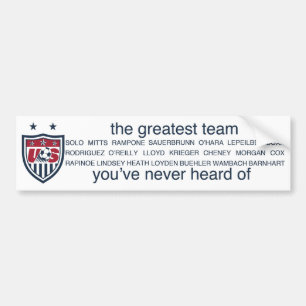 Coche Pegatina para el parachoques 2011 de USWNT