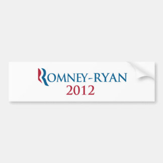 Coche Pegatina para el parachoques 2012 de Romney/de