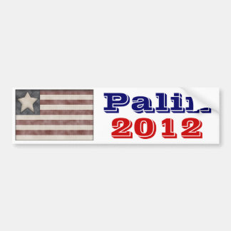 Coche Pegatina para el parachoques 2012 de Sarah Palin