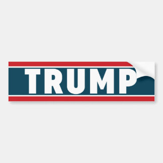 Coche Pegatina para el parachoques 2016 de Donald Trump