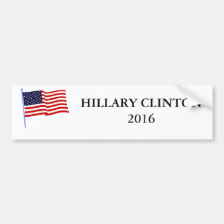 Coche Pegatina para el parachoques 2016 de Hillary