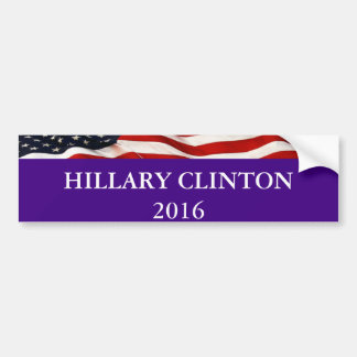 Coche Pegatina para el parachoques 2016 de Hillary