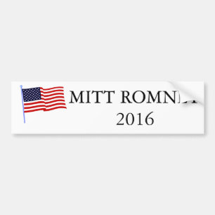 Coche Pegatina para el parachoques 2016 de Mitt Romney