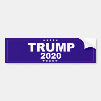 Coche Pegatina para el parachoques 2020 de Donald Trump