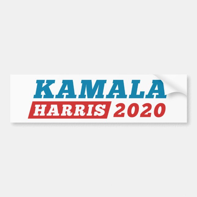 Coche Pegatina para el parachoques 2020 de Kamala Harris (Frente)