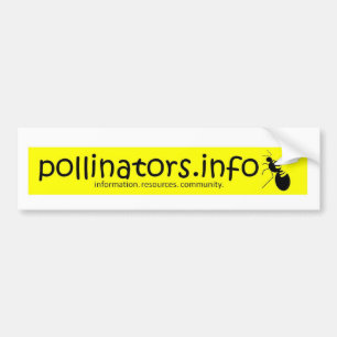 Coche pegatina para el parachoques 3 de pollinators.info