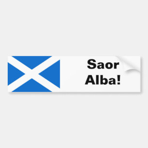 Coche Pegatina para el parachoques Alba de Saor
