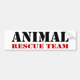 Coche Pegatina para el parachoques animal del equipo de