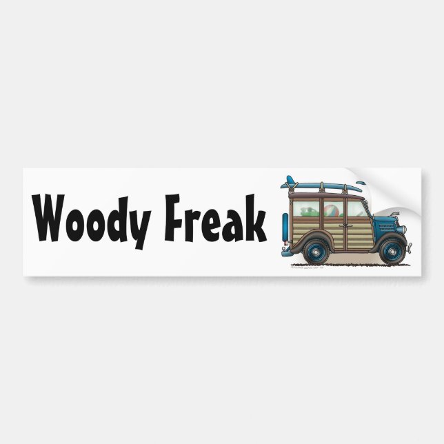 Coche Pegatina para el parachoques anormal de Woody del (Frente)