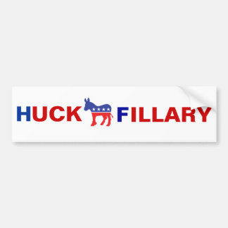 Coche Pegatina para el parachoques anti de Hillary