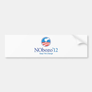 Coche Pegatina para el parachoques anti de Obama