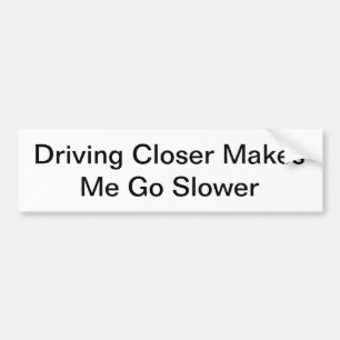 Coche Pegatina para el parachoques anti del matón