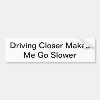 Coche Pegatina para el parachoques anti del matón