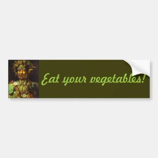 Coche Pegatina para el parachoques: Arcimboldo Vertumnus