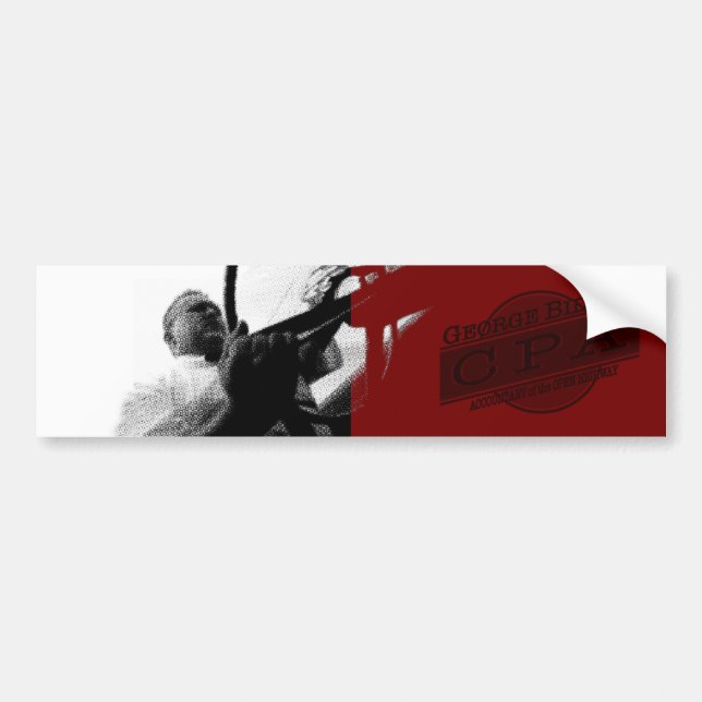 Coche Pegatina para el parachoques - arte del poster (Frente)
