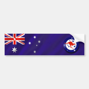 Coche Pegatina para el parachoques Australia para los