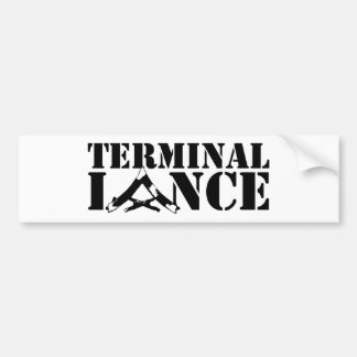 Coche Pegatina para el parachoques B&W del logotipo