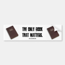 Coche Pegatina para el parachoques bíblica "SOLAMENTE