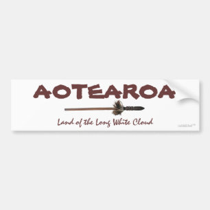 Coche Pegatina para el parachoques de AOTEAROA