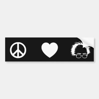 Coche Pegatina para el parachoques de Bernie del amor de