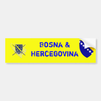 Coche Pegatina para el parachoques de BiH