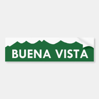 Coche Pegatina para el parachoques de Buena Vista