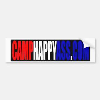 Coche Pegatina para el parachoques de CAMPHAPPYASS.COM