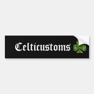 Coche Pegatina para el parachoques de Celticustoms