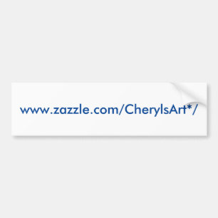 Coche Pegatina para el parachoques de CherylsArt