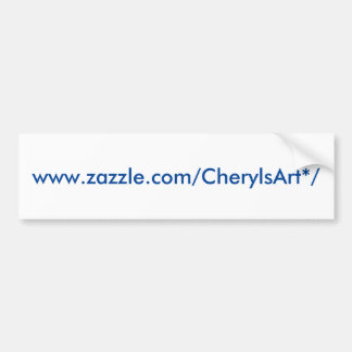 Coche Pegatina para el parachoques de CherylsArt