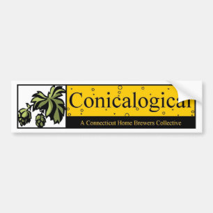 Coche Pegatina para el parachoques de Conicalogical