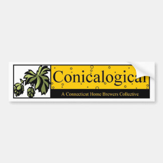 Coche Pegatina para el parachoques de Conicalogical
