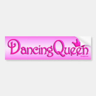 Coche Pegatina para el parachoques de Dancing Queen