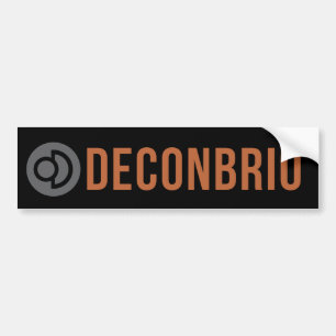 Coche Pegatina para el parachoques de Deconbrio