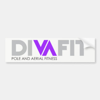 Coche Pegatina para el parachoques de DivaFit (luz)