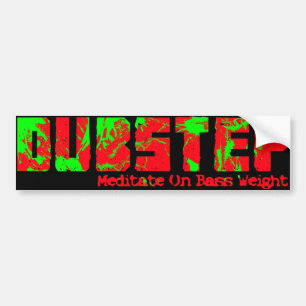 Coche Pegatina para el parachoques de Dubstep