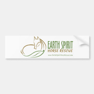 Coche Pegatina para el parachoques de Earth Spirit Horse