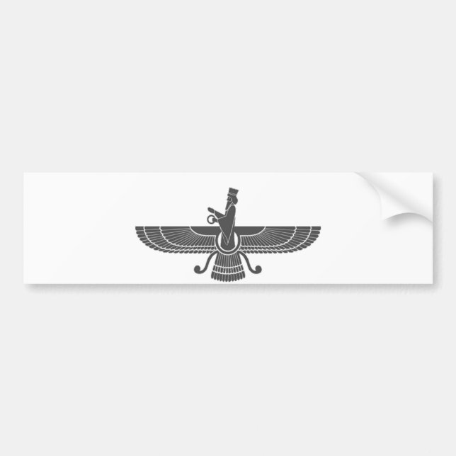 Coche Pegatina para el parachoques de Farvahar (Frente)